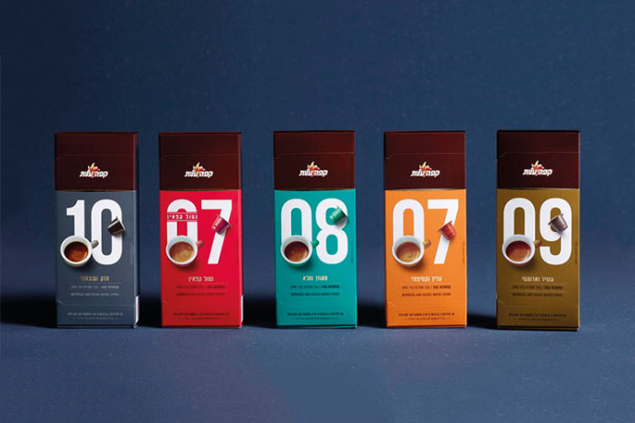 طراحی بسته بندی قهوه، ثبات در طرح