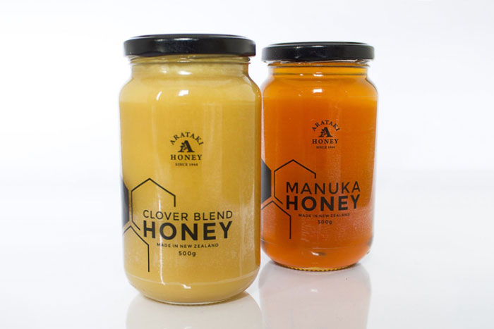 بسته بندی عسل مینیمالیست