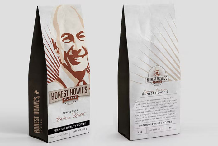 طراحی بسته بندی قهوه