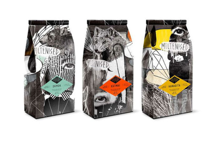 طراحی بندی قهوه، بسته بندی متمایز