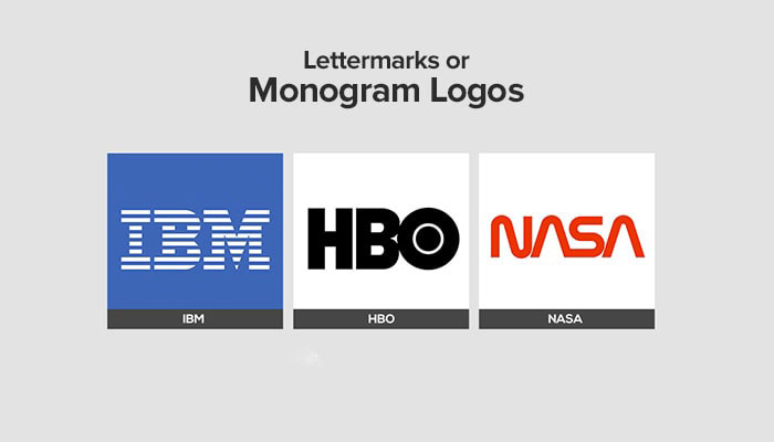 نمونه لوگوی مونوگرام