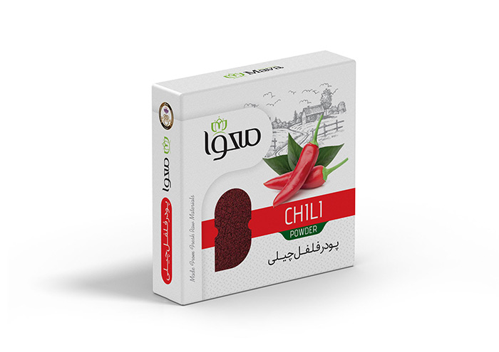 طراحی بسته بندی ادویه جات آوند استودیو