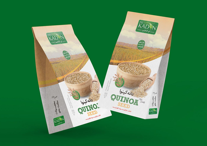 طراحی بسته بندی ادویه جات آوند استودیو