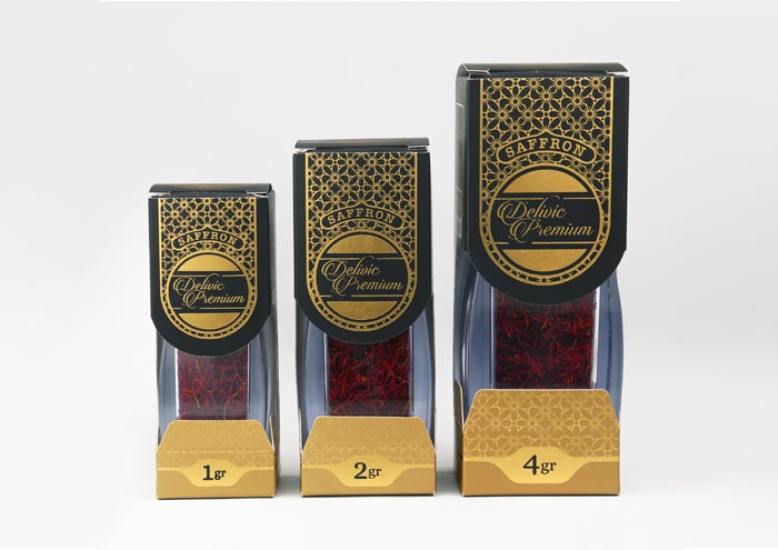طراحی بسته بندی زعفران آوند استودیو