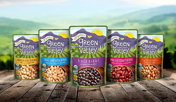 طراحی بسته بندی حبوبات 